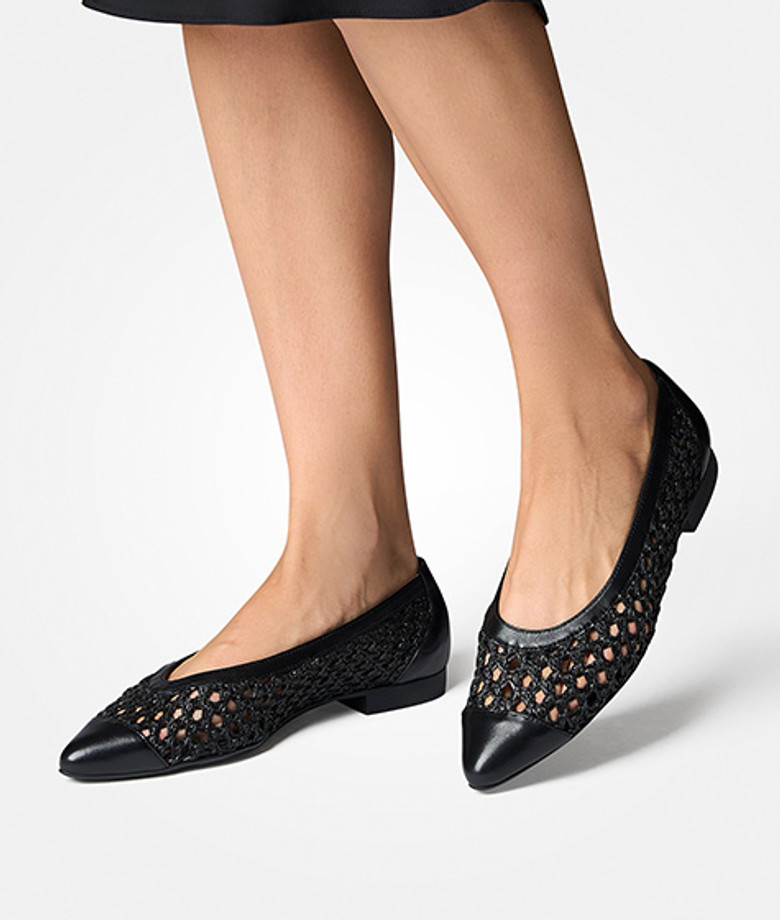 Paul Green 1153-017 ballerina in nero