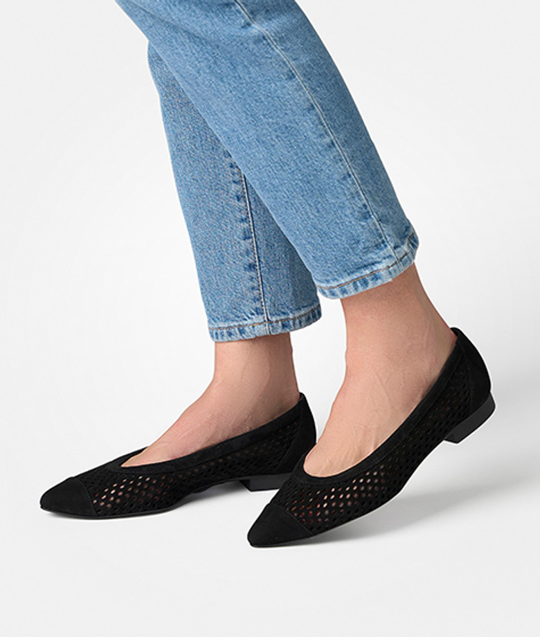 Paul Green 1215-019 ballerina in nero