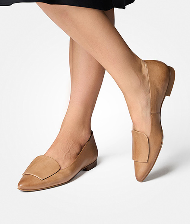 Paul Green 3792-137 Ballerina in marrone