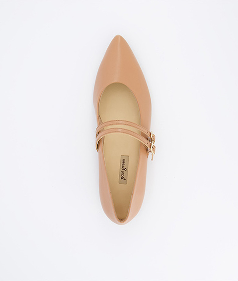 Paul Green 1022-187 Ballerina in marrone