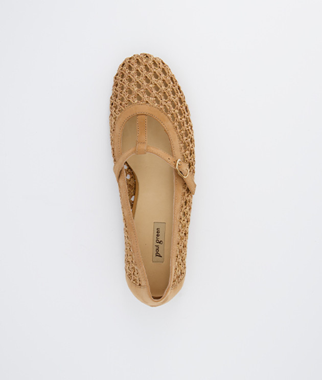Paul Green 1143-010 ballerina in marrone