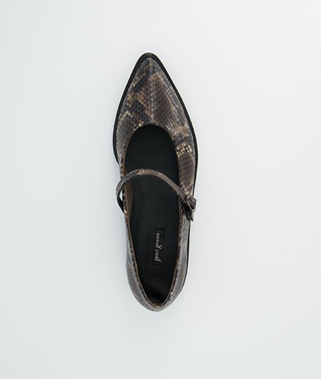 Paul Green 1127-078 ballerina in marrone