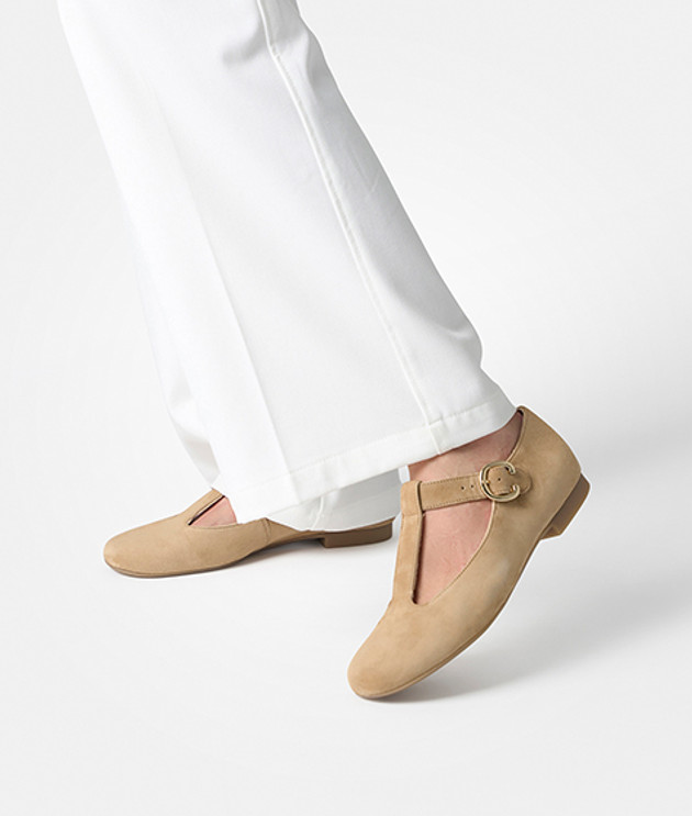 Paul Green 1203-019 ballerina in beige