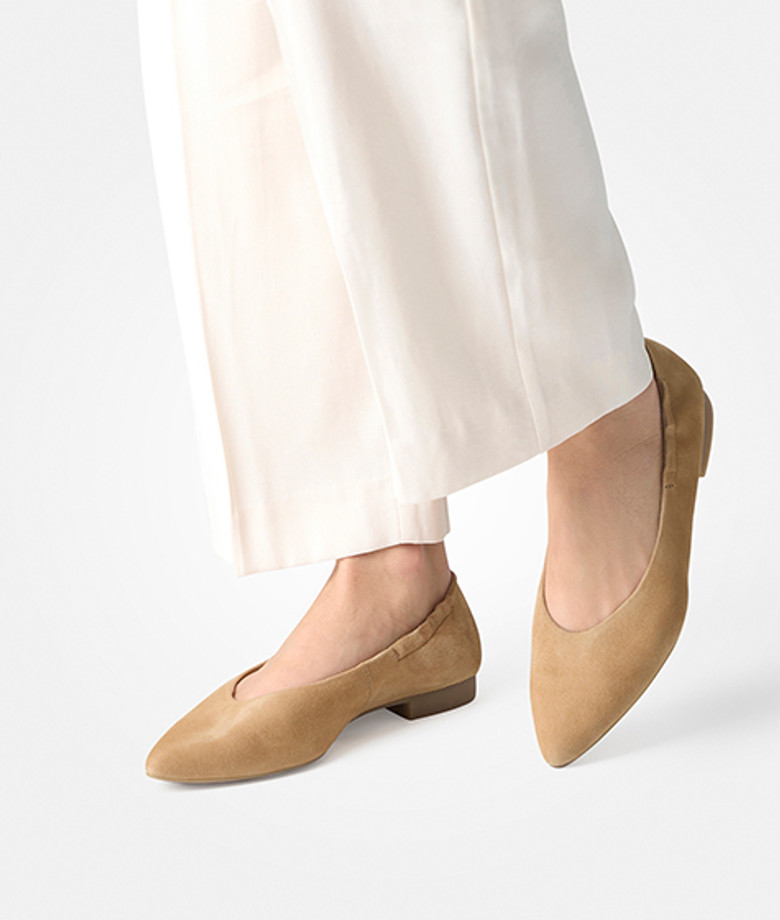 Paul Green 1224-029 ballerina in beige