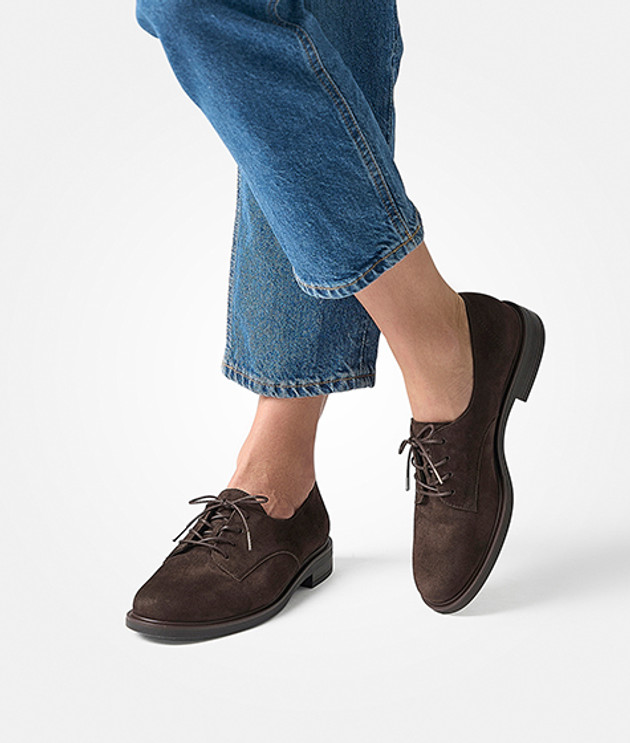 Paul Green 1073-028 scarpe stringate in marrone
