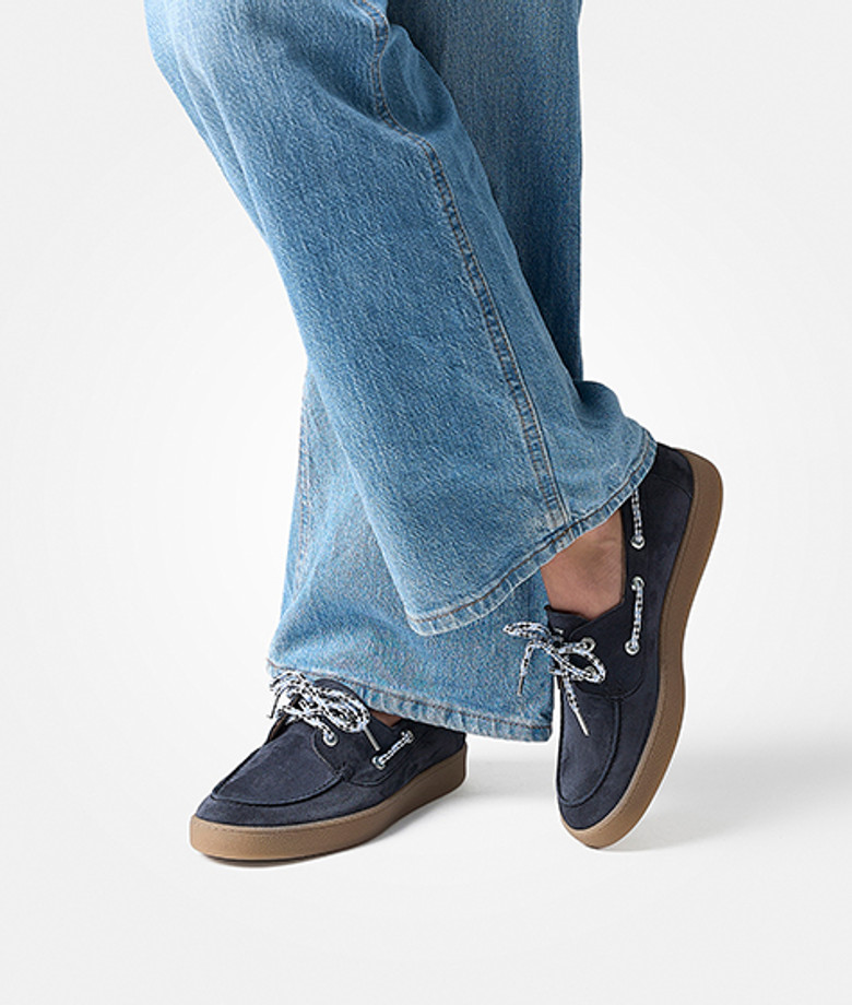 Paul Green 1185-028 scarpe stringate in blu