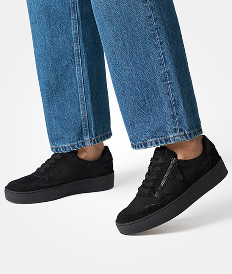 Sneaker Paul Green 5480-018 in nero