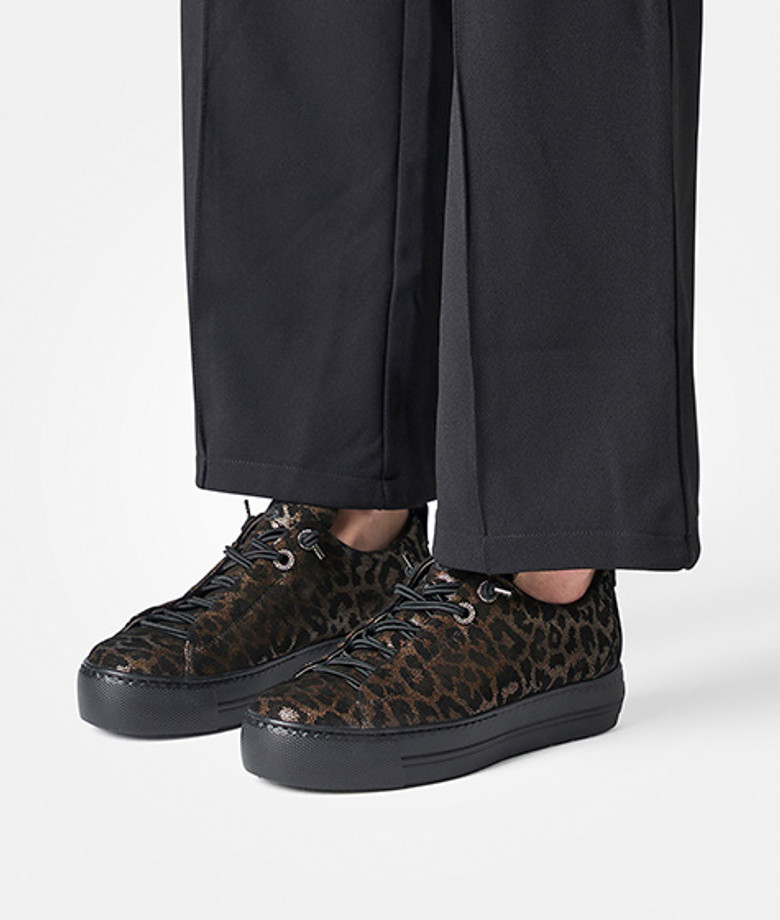 Sneaker Paul Green 5417-098 in nero