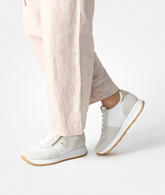 Sneaker Paul Green 5444-069 di colore bianco