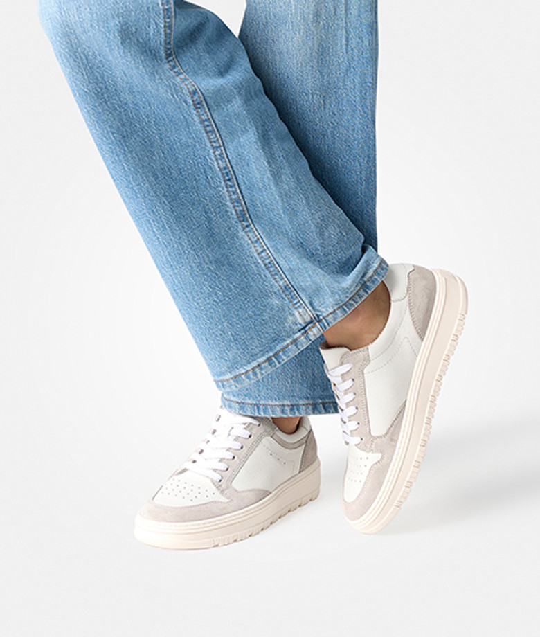 Scarpe da ginnastica Paul Green 5515-019 in bianco