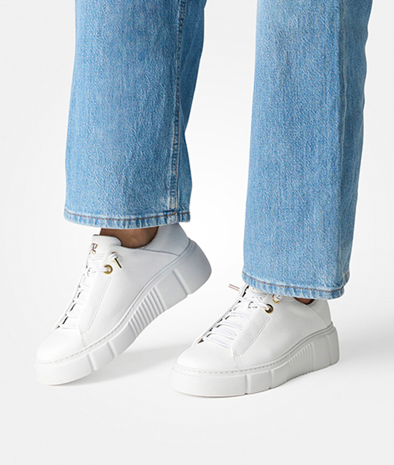 Sneaker Paul Green 5418-037 di colore bianco