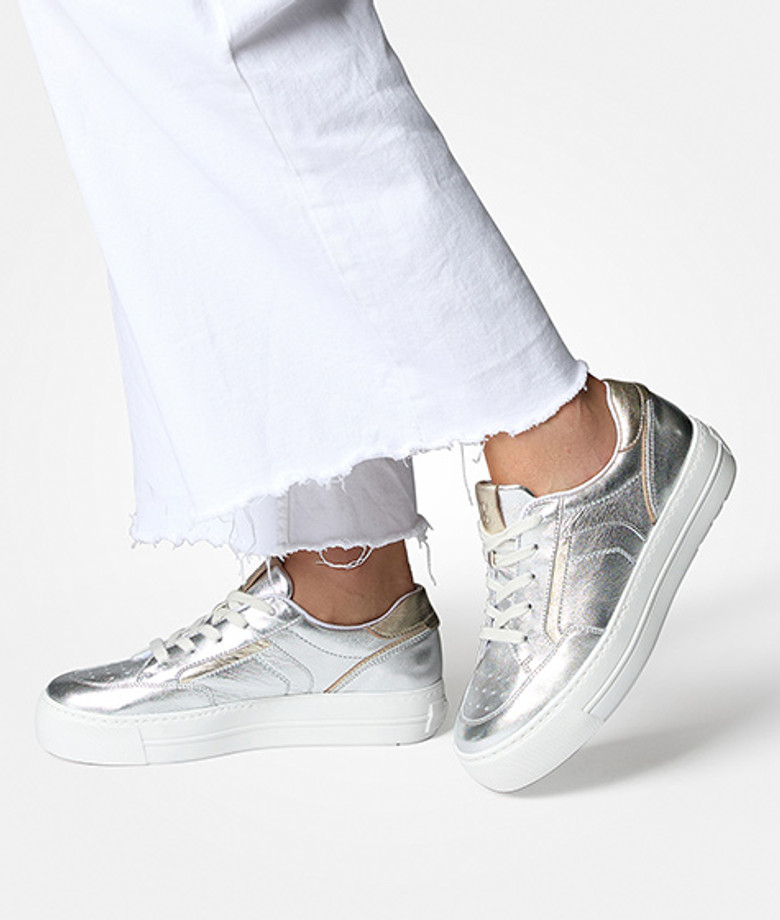 Sneaker Paul Green 5427-037 in argento