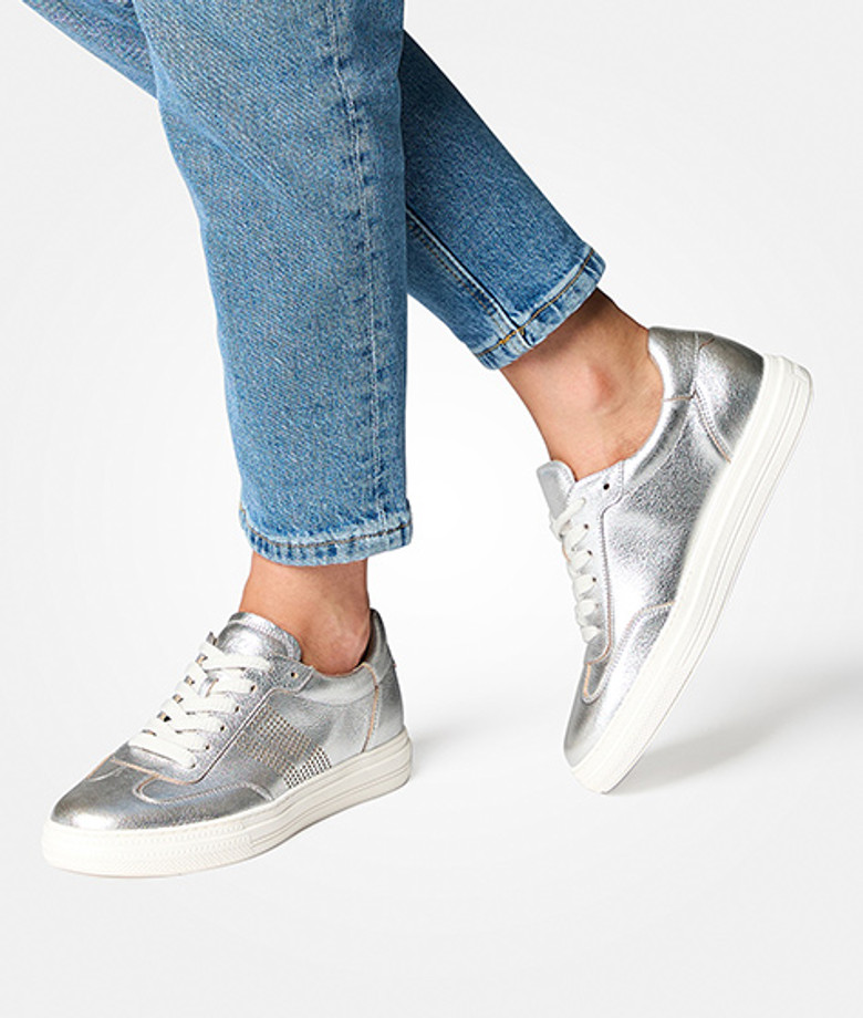 Sneaker Paul Green 5409-037 in argento