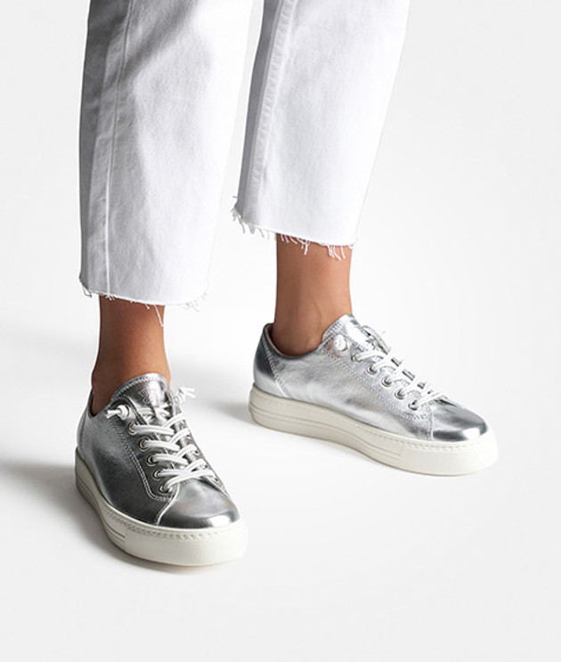 Sneaker Paul Green 4081-455 in argento
