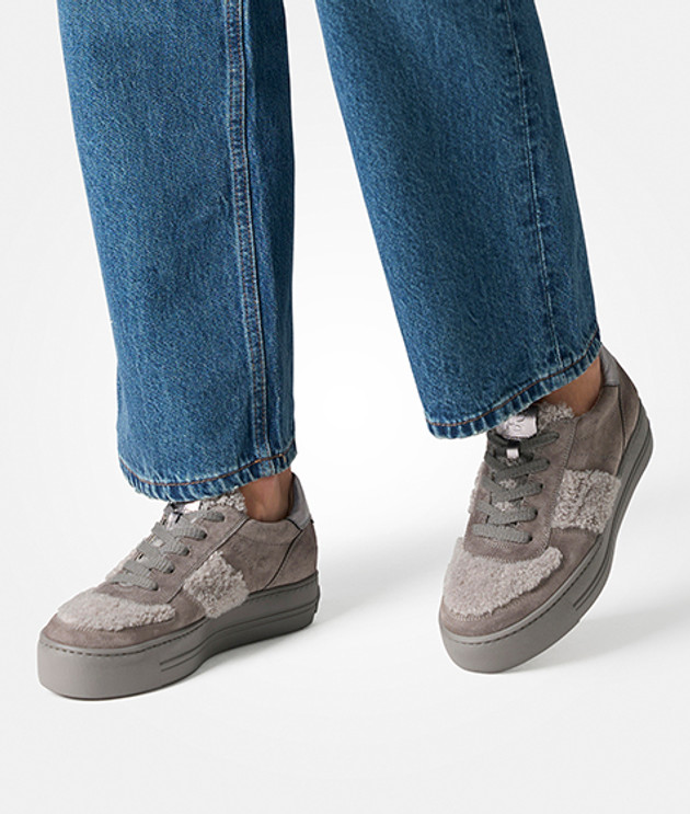 Sneaker Paul Green 5487-008 di colore grigio