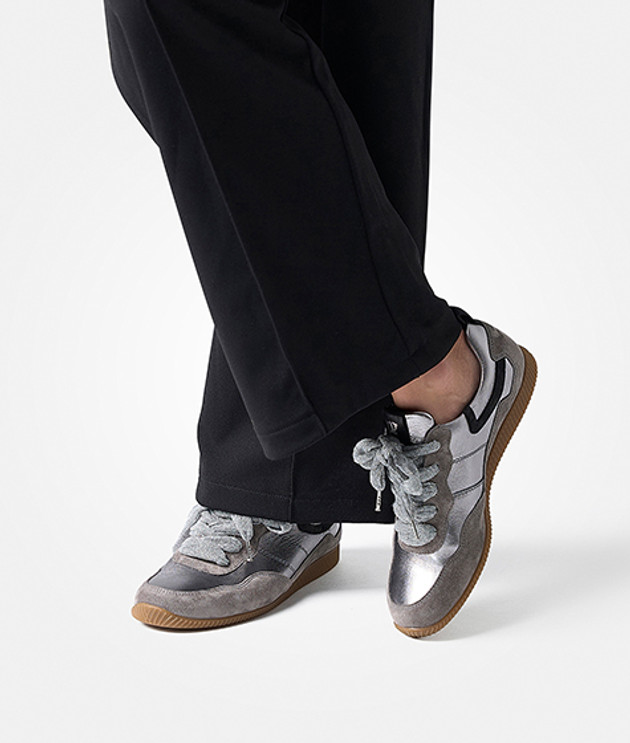 Sneaker Paul Green 5489-098 di colore grigio