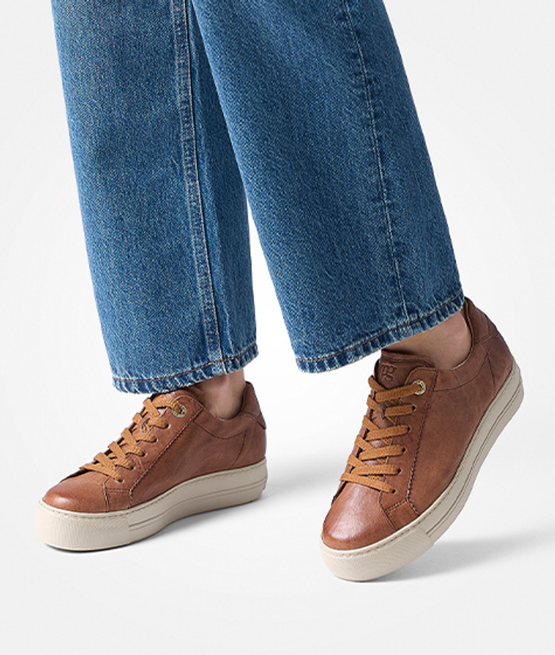 Sneaker Paul Green 5241-138 in marrone