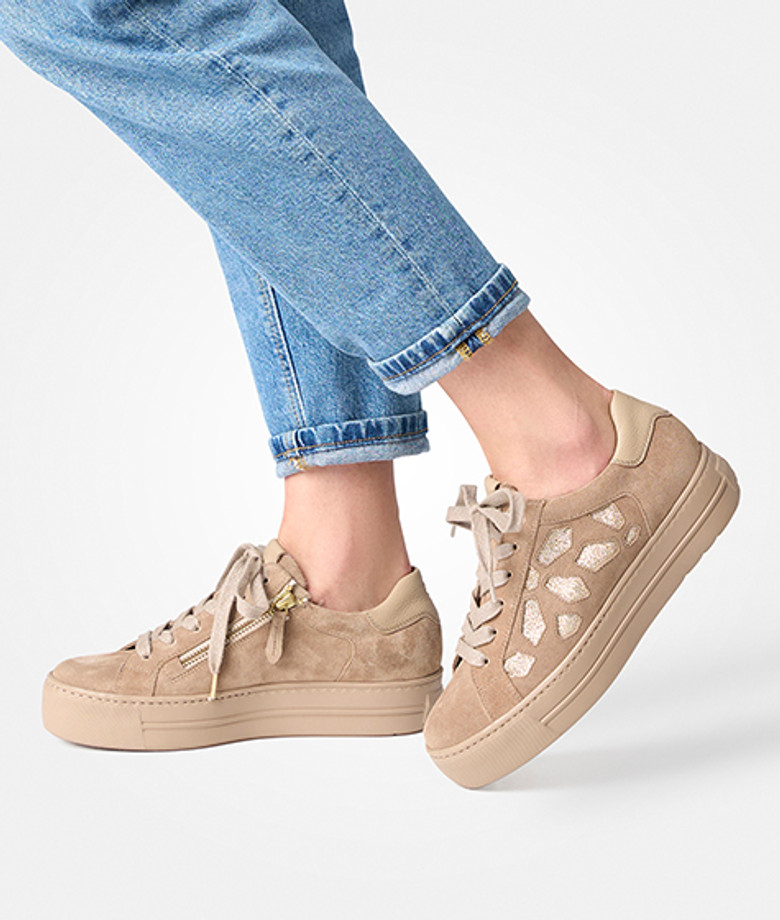 Sneaker Paul Green 5479-018 in beige