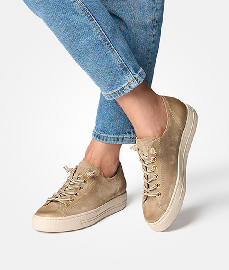 Sneaker Paul Green 4081-557 in beige
