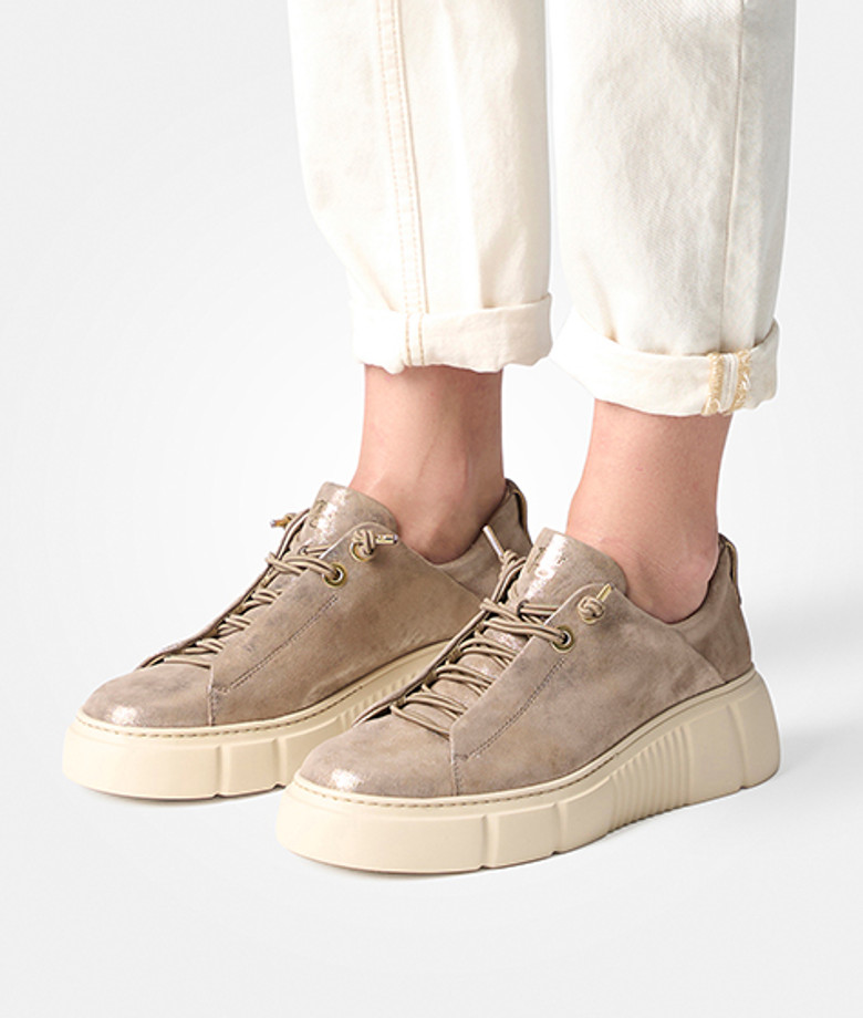 Sneaker Paul Green 5418-088 in metallo