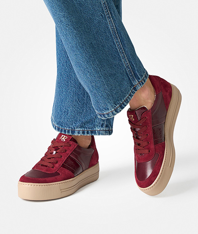 Scarpe da ginnastica Paul Green 5230-188 in rosso