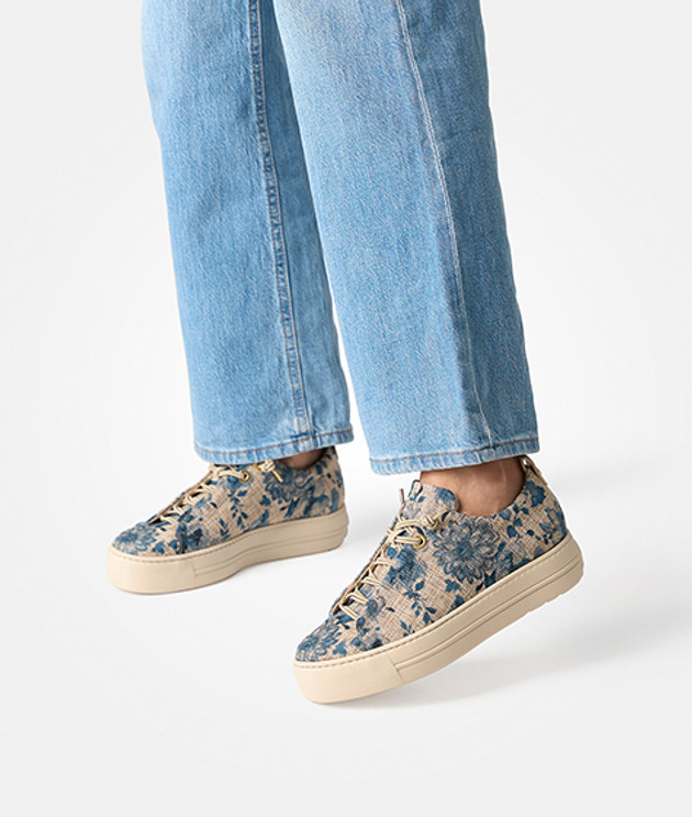 Paul Green 5547-019 sneaker in blu