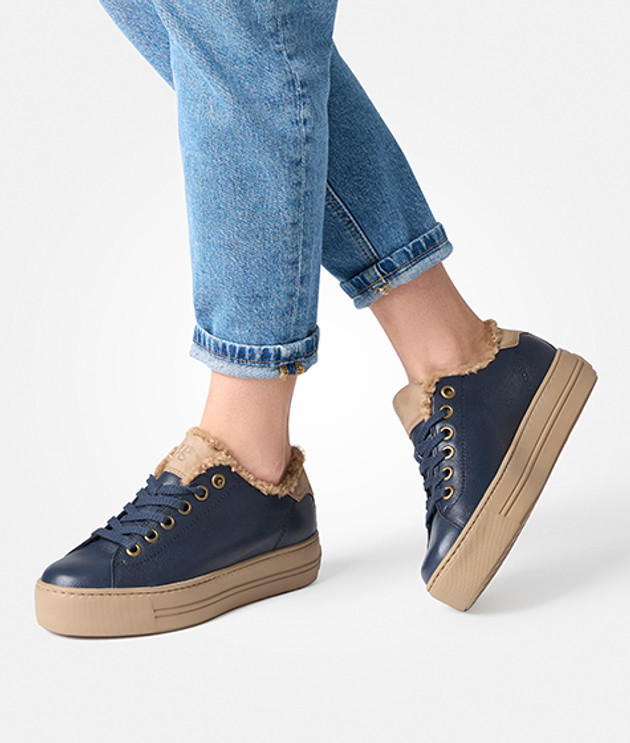 Paul Green 5171-058 fodera calda in blu