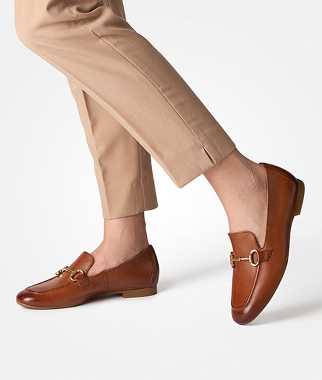 Paul Green 2596-230 Slipper & Mokassin in braun