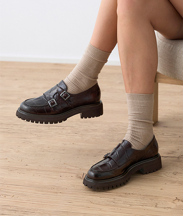 Paul Green 1240-004 Slipper & Mokassin in braun
