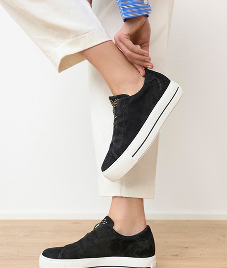 Scarpe da ginnastica Paul Green 5529-019 in nero