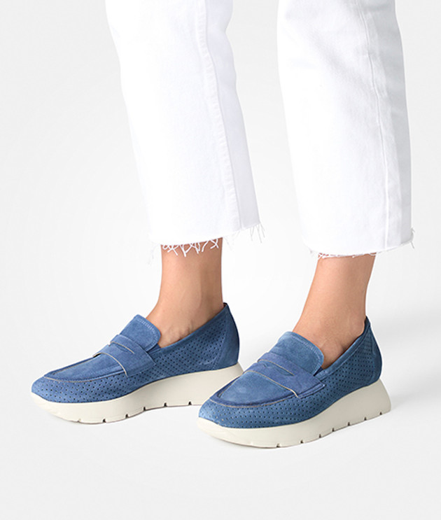 Sneaker Paul Green 1139-037 in blu