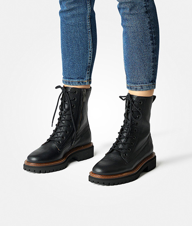 Paul Green 9768-039 boots in black