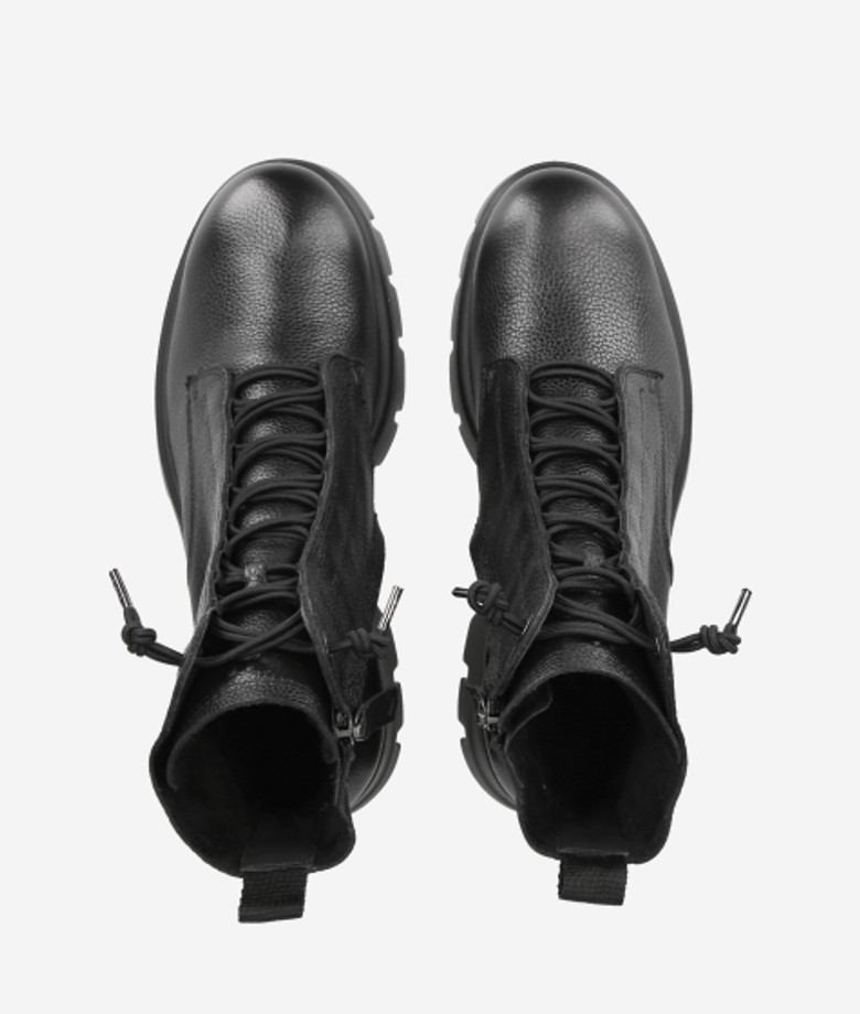 Stivali Paul Green 8216-046 in nero