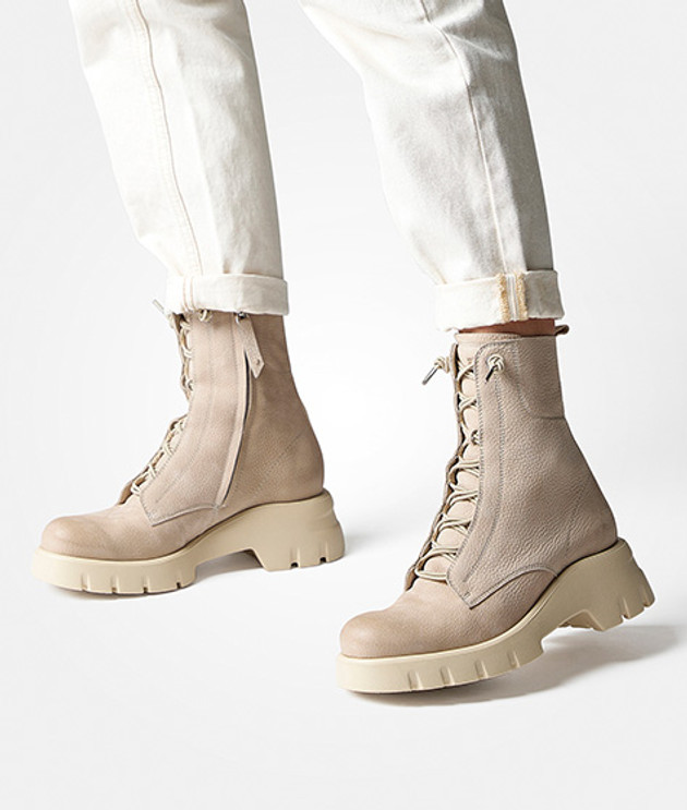 Stivali Paul Green 8216-036 in beige