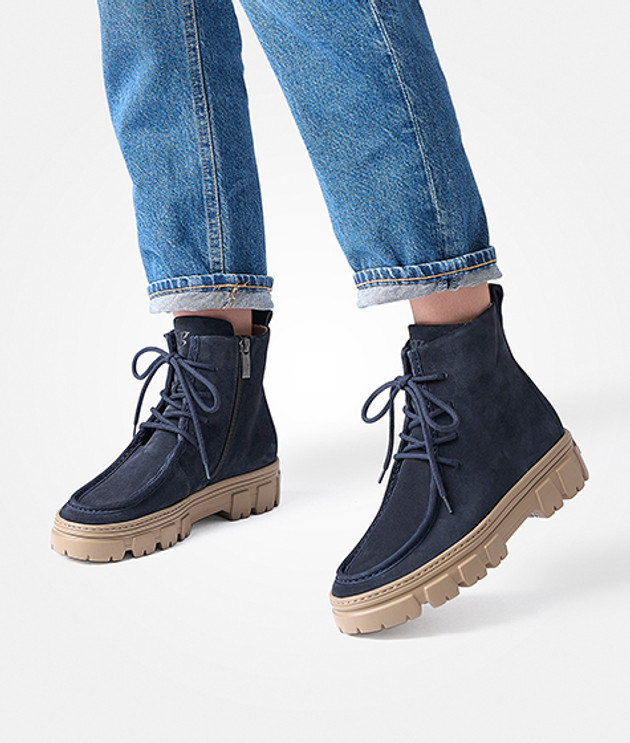 Stivali Paul Green 5499-038 in blu