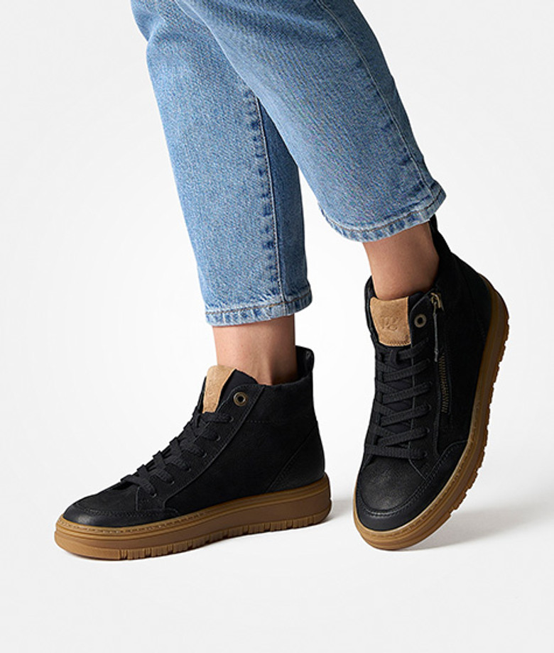 Sneaker Paul Green 5289-086 in nero