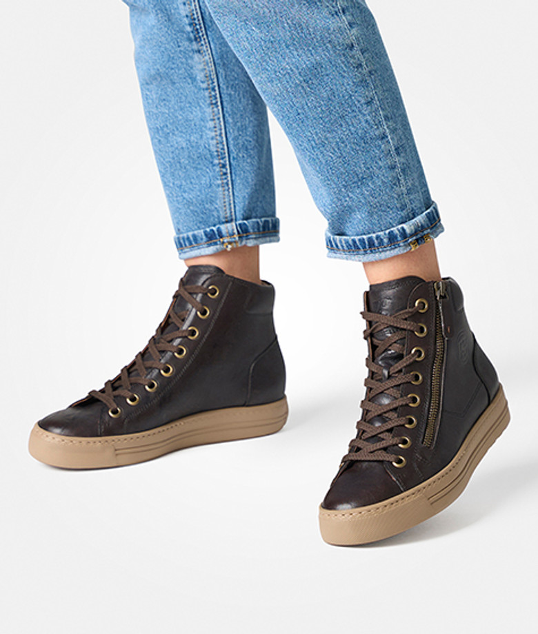 Sneaker Paul Green 4024-338 in marrone