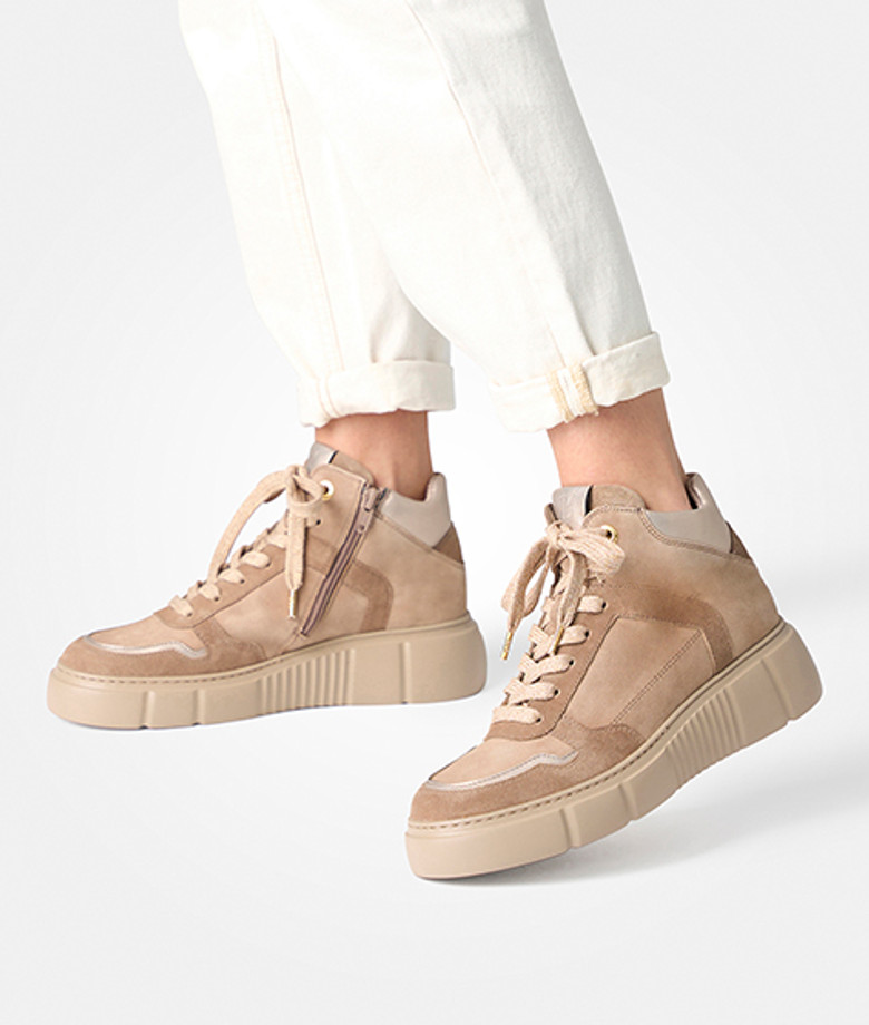 Sneaker Paul Green 5407-048 in beige