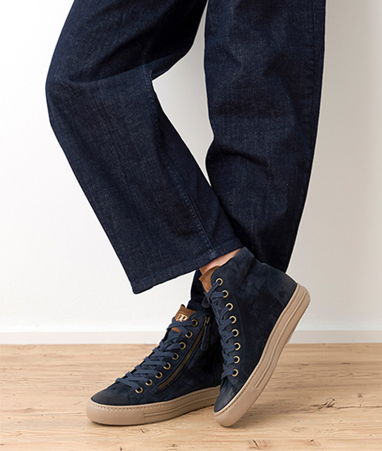 Paul Green 4024-371 Sneaker in blau