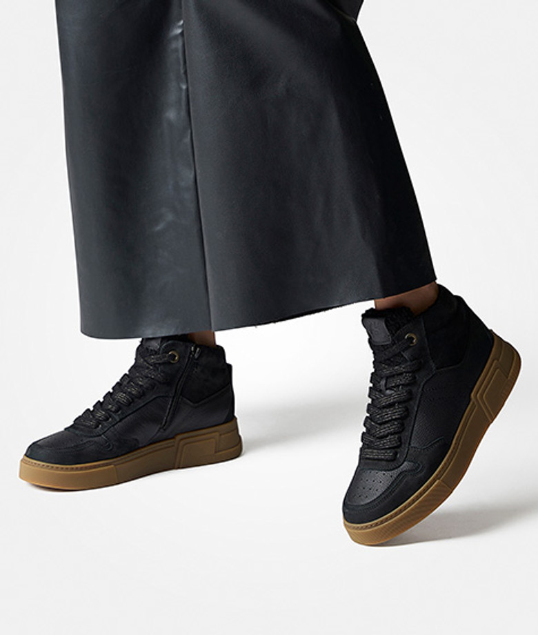 Paul Green 5373-016 fodera calda in nero