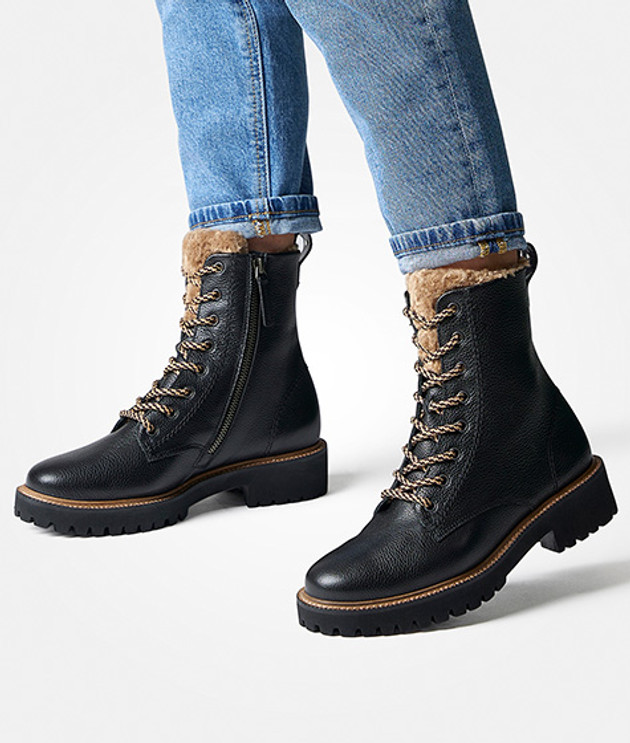 Paul Green 8175-016 fodera calda in nero