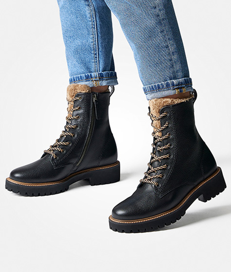 Paul Green 8175-016 fodera calda in nero