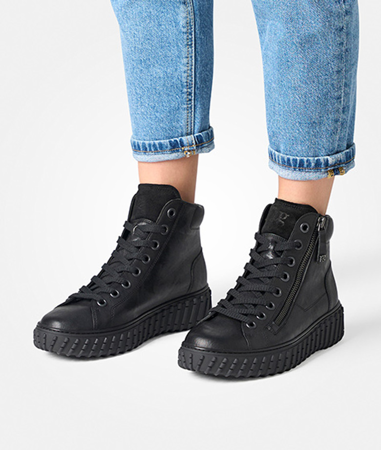 Paul Green 5446-028 fodera calda in nero