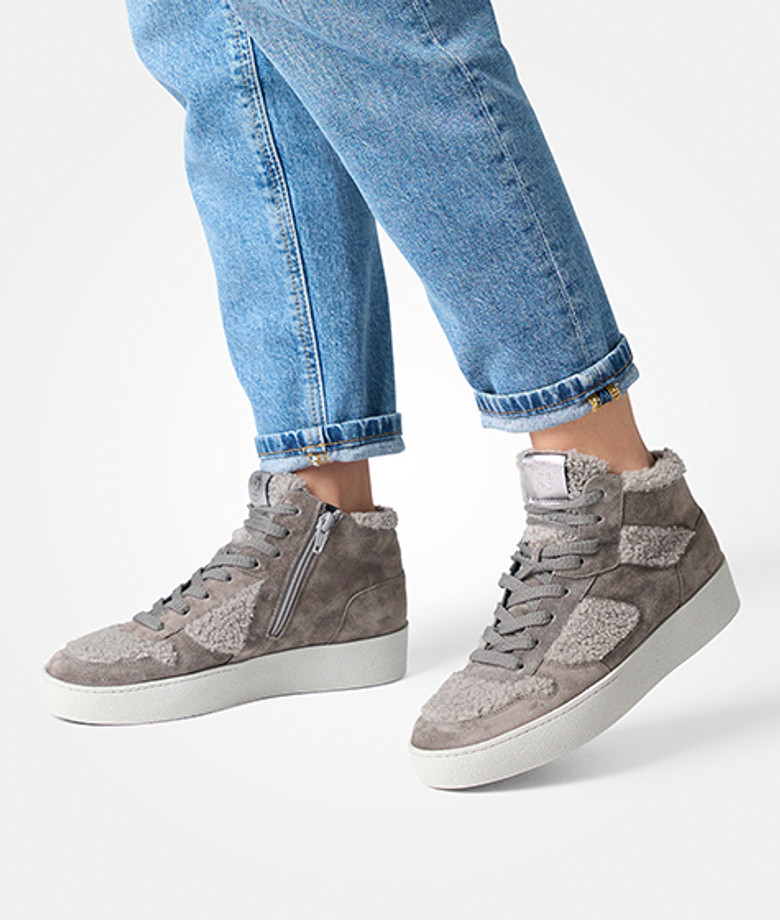 Paul Green 5470-028 fodera calda in grigio
