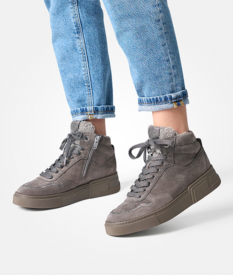 Paul Green 5373-068 fodera calda in grigio