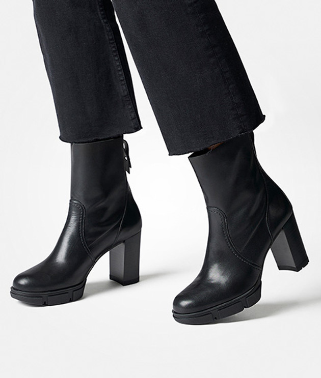 Paul Green 8163-006 stivaletti in nero