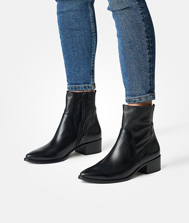 Paul Green 8074-000 Stiefeletten in schwarz