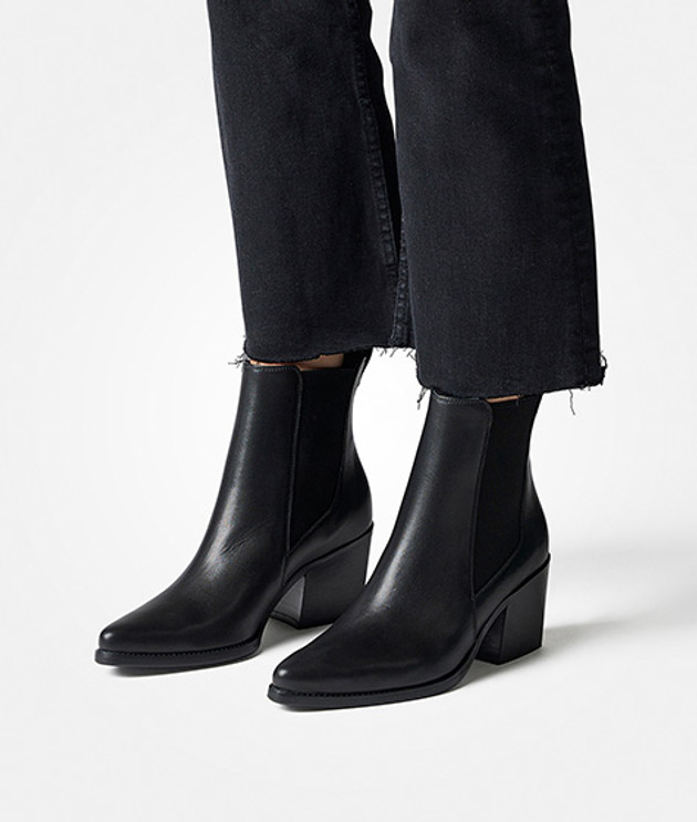Paul Green 8150-016 stivaletti in nero