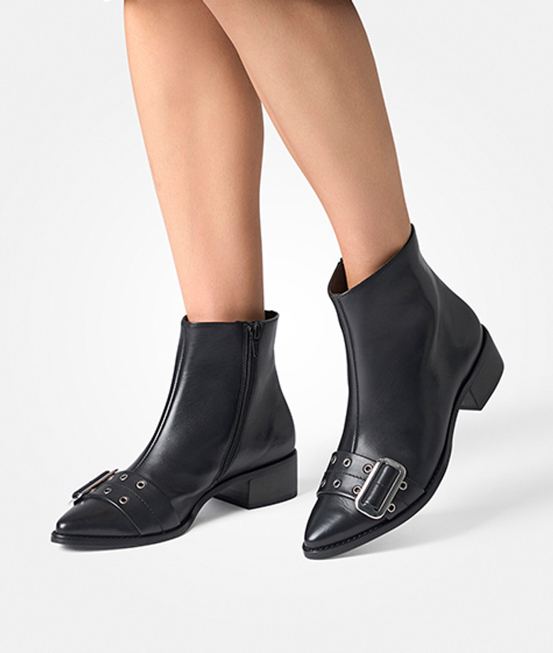 Paul Green 8227-008 stivaletti in nero