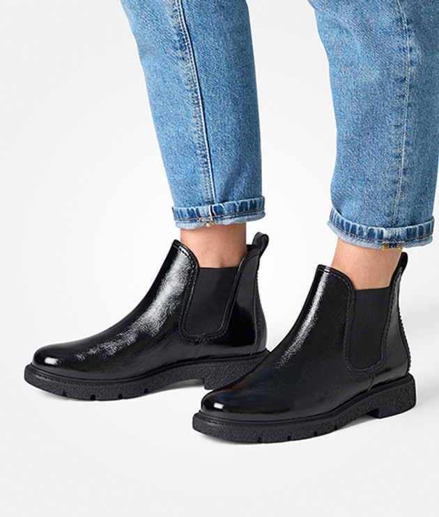 Paul Green 8258-018 stivaletti in nero